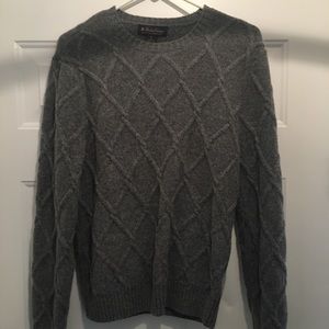 Brooks Brothers gray sweater